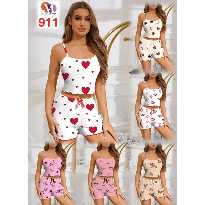 Ladies Night Wear - Top And Short -