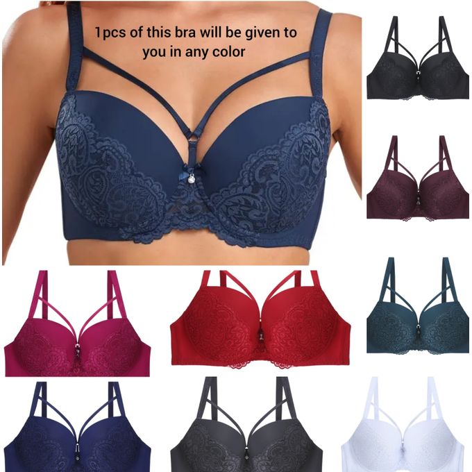 Binnys Ladies Nonremovable Front Strap Bra (C To D Cup Only)